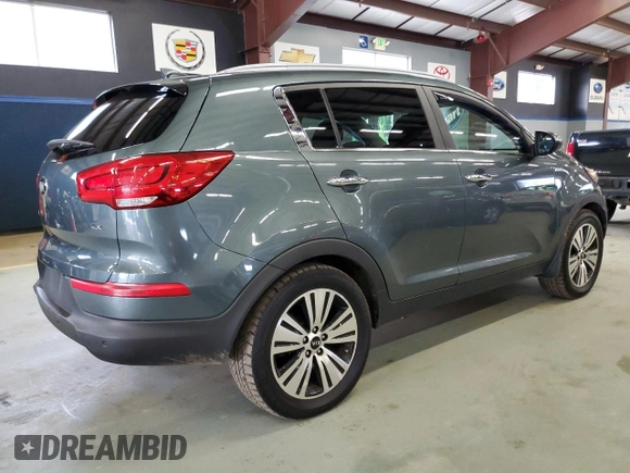 2014 Kia Sportage EX z VIN KNDPCCAC0E7571342, wystawiony jako Copart lot #61672175 z przebiegiem 112 697 mil mil oraz Czysty tytuł • Clean title. Historia ofert i sprzedaży dostępna na DreamBid. Obrazek 3.