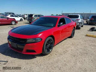 2017 Dodge Charger SE with VIN 2C3CDXBG7HH620652, listed as a IAAI auction lot 41973758 with 1 mi miles. Bid and sale history available at carsss.com. Image 2.
