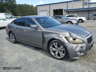 2011 Infiniti M37 with VIN JN1BY1AP9BM322203, listed as a Copart auction lot 73536594 with 253,376 mi miles and Salvage Title. Bid and sale history available at carsss.com. Image 4.