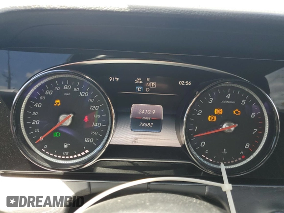 2019 Mercedes-Benz E 450 z VIN WDDZF6JB3KA515912, wystawiony jako Copart lot #56848545 z przebiegiem 78 582 mil mil oraz Nie do naprawy • Non repairable. Historia ofert i sprzedaży dostępna na DreamBid. Obrazek 9.