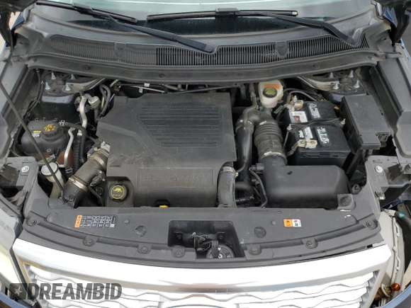 2017 Ford Explorer Platinum with VIN 1FM5K8HT4HGA97313, listed as a Copart auction lot 61678415 with 137,405 mi miles and Salvage title. Bid and sale history available at DreamBid. Image 12.