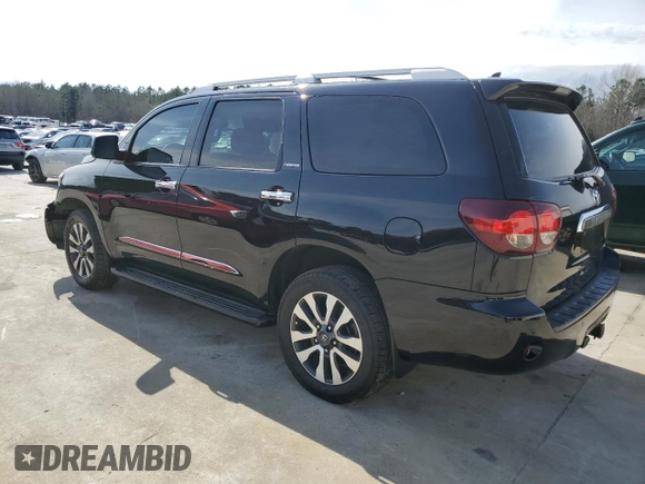 2019 Toyota Sequoia Limited with VIN 5TDJY5G15KS170346, listed as a Copart auction lot 45149904 with 109,842 mi miles. Bid and sale history available at carsss.com. Image 2.