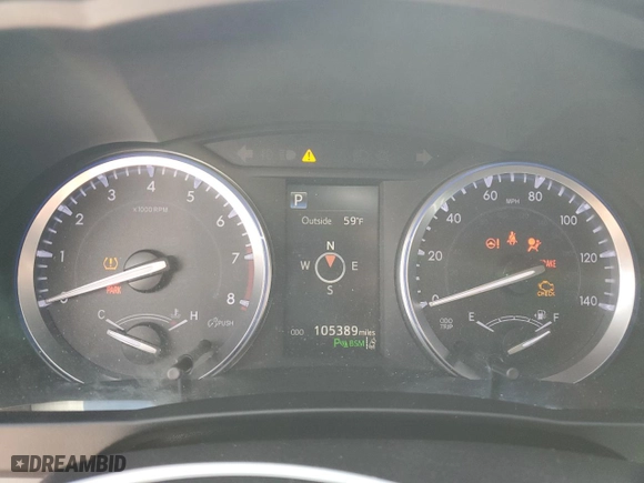 2017 Toyota Highlander Limited with VIN 5TDDZRFH3HS371946, listed as a Copart auction lot 51742485 with 105,389 mi miles and Salvage Title. Bid and sale history available at carsss.com. Image 9.