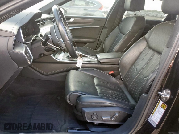 2019 Audi A6 Prestige with VIN WAUM2AF28KN038671, listed as a Copart auction lot 61748845 with 88,718 mi miles and Salvage title. Bid and sale history available at DreamBid. Image 7.