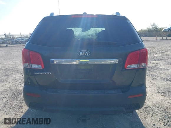 2012 Kia Sorento LX with VIN 5XYKT3A64CG235472, listed as a IAAI auction lot 41983480 with 213,338 mi miles. Bid and sale history available at carsss.com. Image 17.