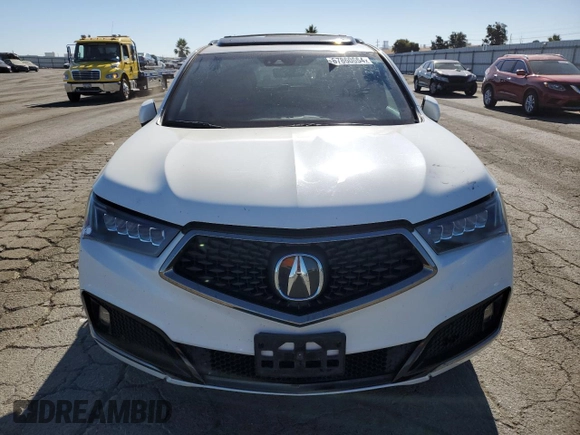 2019 Acura MDX Technology with VIN 5J8YD4H0XKL015630, listed as a Copart auction lot 67860664 with Not provided miles and Salvage title. Bid and sale history available at DreamBid. Image 5.