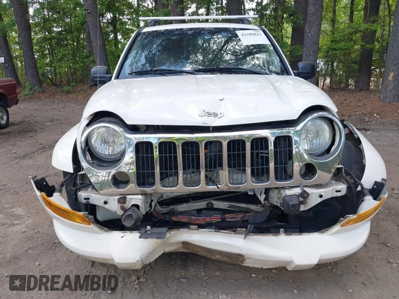 2006 Jeep Liberty Limited with VIN 1J4GL58K06W210025, listed as a IAAI auction lot 42189823 with 211,182 mi miles. Bid and sale history available at carsss.com. Image 6.