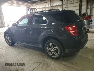 2016 Chevrolet Equinox LTZ with VIN 2GNALDEK0G6171997, listed as a Copart auction lot 54178995 with 130,604 mi miles and Clean Title. Bid and sale history available at carsss.com. Image 2.