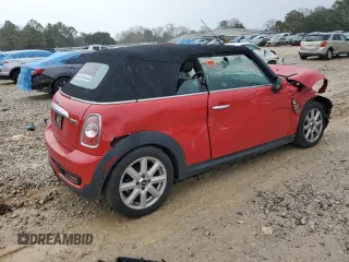 2014 MINI Convertible S with VIN WMWZP3C52ET706143, listed as a Copart auction lot 43184955 with 101,717 mi miles and Salvage title. Bid and sale history available at DreamBid. Image 3.