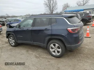2018 Jeep Compass Latitude with VIN 3C4NJDBB6JT138932, listed as a Copart auction lot 44770095 with 109,540 mi miles and Salvage Title. Bid and sale history available at DreamBid. Image 2.