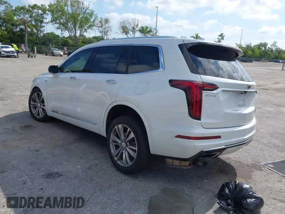 2023 Cadillac XT6 FWD Premium Luxury with VIN 1GYKPCRS3PZ186210, listed as a IAAI auction lot 42290027 with 44,117 mi miles and . Bid and sale history available at DreamBid. Image 3.