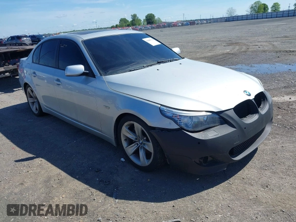 2008 BMW 5 Series 528i with VIN WBANU53598CT03171, listed as a IAAI auction lot 42086762 with 185,630 mi miles and . Bid and sale history available at carsss.com. Image 1.