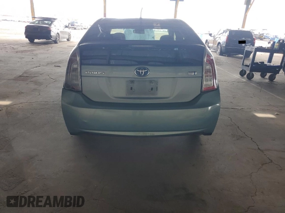 2012 Toyota Prius One z VIN JTDKN3DU4C1614637, wystawiony jako Copart lot #55791125 z przebiegiem Nie podano mil oraz Szkoda całkowita • Salvage title. Historia ofert i sprzedaży dostępna na DreamBid. Obrazek 6.