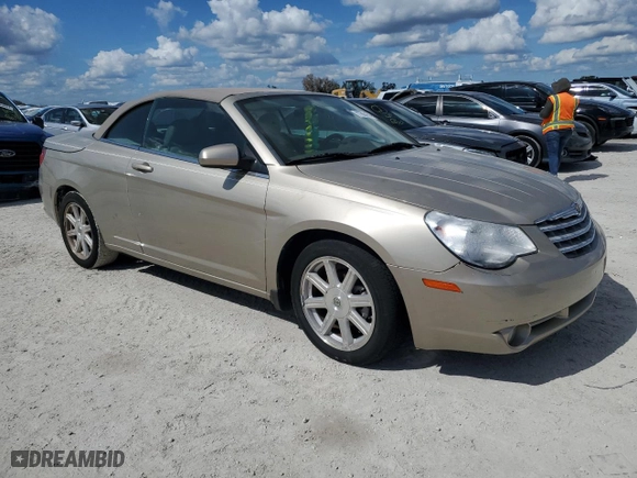 2009 Chrysler Sebring Touring with VIN 1C3LC55D19N568551, listed as a Copart auction lot 77804644 with 0 mi miles and Salvage Title. Bid and sale history available at carsss.com. Image 4.