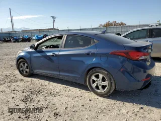 2014 Hyundai Elantra SE z VIN KMHDH4AE4EU190781, wystawiony jako Copart lot #57741175 z przebiegiem 147 410 mil mil oraz Szkoda całkowita • Salvage title. Historia ofert i sprzedaży dostępna na DreamBid. Obrazek 2.