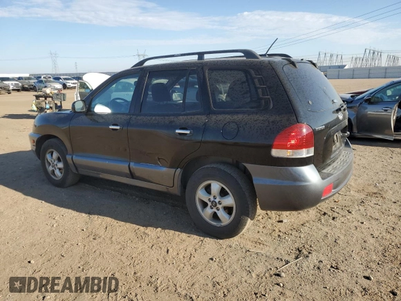 2005 Hyundai Santa Fe GLS with VIN KM8SC13E95U984600, listed as a Copart auction lot 63129694 with 184,357 mi miles and Salvage Title. Bid and sale history available at carsss.com. Image 2.