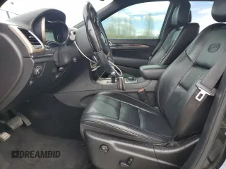 2015 Jeep Grand Cherokee Overland with VIN 1C4RJFCT2FC944001, listed as a Copart auction lot 50500105 with 96,778 mi miles and Salvage Title. Bid and sale history available at carsss.com. Image 7.