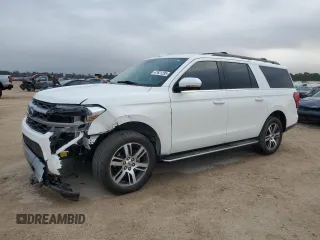 2023 Ford Expedition Max XLT z VIN 1FMJK1J86PEA08752, wystawiony jako Copart lot #47621205 z przebiegiem 31 094 mil mil oraz Szkoda całkowita • Salvage title. Historia ofert i sprzedaży dostępna na DreamBid. Obrazek 1.