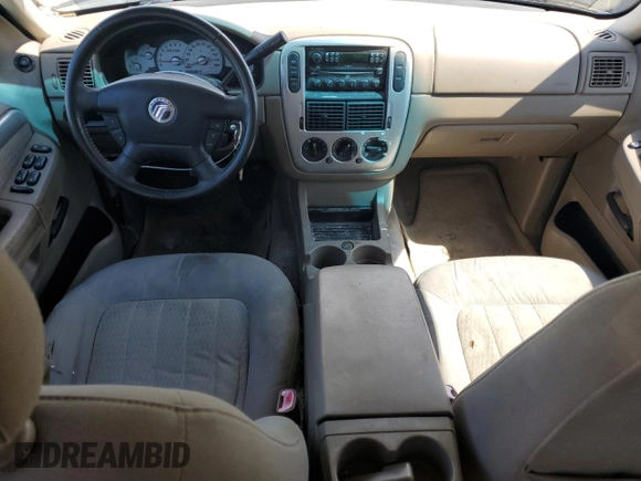 2005 Mercury Mountaineer Convenience z VIN 4M2ZU86K25UJ06950, wystawiony jako Copart lot #56839985 z przebiegiem 217 543 mil mil oraz Szkody całkowita. Historia ofert i sprzedaży dostępna na DreamBid. Obrazek 8.
