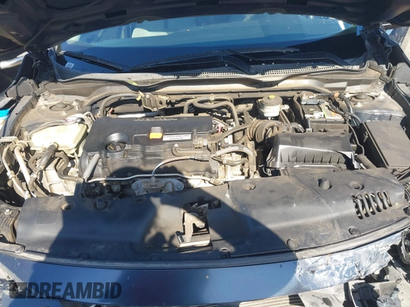 2017 Honda Civic Sedan LX with VIN 2HGFC2F57HH568416, listed as a IAAI auction lot 41812251 with 160,936 mi miles. Bid and sale history available at carsss.com. Image 10.