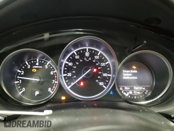 2016 Mazda CX-9 Grand Touring with VIN JM3TCADY2G0104050, listed as a Copart auction lot 56581425 with 100,737 mi miles and Salvage title. Bid and sale history available at DreamBid. Image 9.