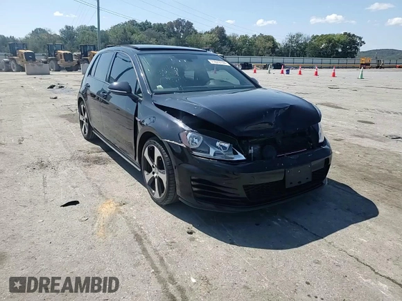 2015 Volkswagen Golf GTI Autobahn with VIN 3VW4T7AU9FM097897, listed as a Copart auction lot 71679744 with 76,831 mi miles and Salvage Title. Bid and sale history available at carsss.com. Image 10.