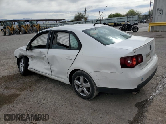 2009 Volkswagen Jetta S with VIN 3VWJM71K69M035974, listed as a Copart auction lot 56979765 with Not provided miles and Salvage title. Bid and sale history available at DreamBid. Image 2.
