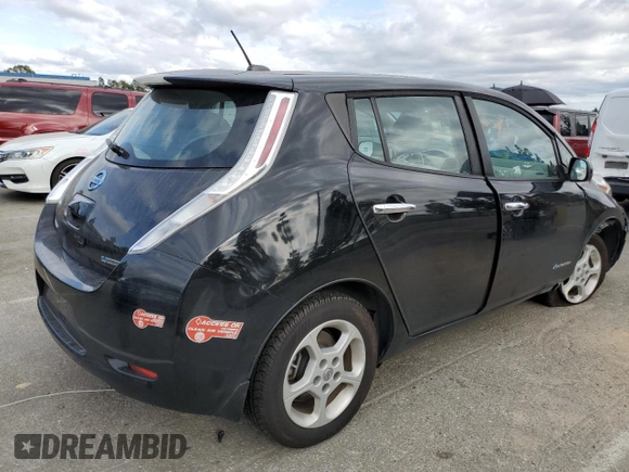 2015 Nissan LEAF SV with VIN 1N4AZ0CP6FC301534, listed as a Copart auction lot 51158153 with 66,443 mi miles. Bid and sale history available at carsss.com. Image 3.