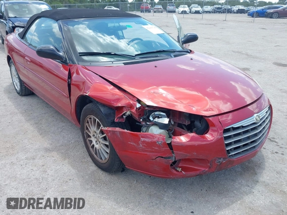2006 Chrysler Sebring Touring z VIN 1C3EL55R26N181569, wystawiony jako IAAI lot #42181749 z przebiegiem 100 487 mil mil oraz . Historia ofert i sprzedaży dostępna na DreamBid. Obrazek 6.