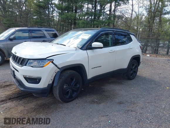 2021 Jeep Compass Altitude с VIN 3C4NJDBB5MT543426, выставлен на аукционе IAAI как лот 42124318 с пробегом 53 341 миль миль и . История ставок и продаж доступна на DreamBid. Изображение 19.