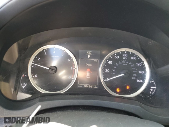 2014 Lexus IS 250 with VIN JTHBF1D23E5036377, listed as a Copart auction lot 88479395 with 104,961 mi miles and Salvage Title. Bid and sale history available at carsss.com. Image 9.