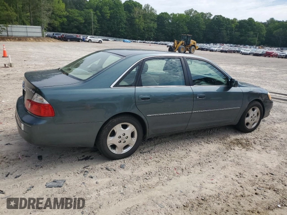 2003 Toyota Avalon XL z VIN 4T1BF28B43U322481, wystawiony jako Copart lot #51876905 z przebiegiem 135 237 mil mil oraz Szkoda całkowita • Salvage title. Historia ofert i sprzedaży dostępna na DreamBid. Obrazek 3.