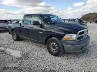 2010 Dodge Ram 1500 ST with VIN 1D7RB1GP2AS247204, listed as a Copart auction lot 89374195 with 159,526 mi miles and Salvage Title. Bid and sale history available at carsss.com. Image 4.