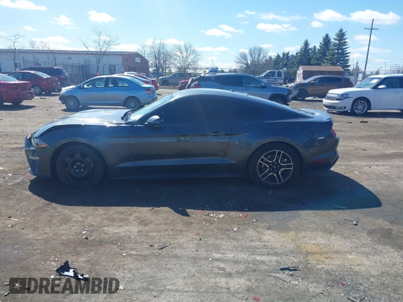 2020 Ford Mustang EcoBoost with VIN 1FA6P8TH4L5126297, listed as a IAAI auction lot 41867370 with 78,576 mi miles. Bid and sale history available at carsss.com. Image 14.