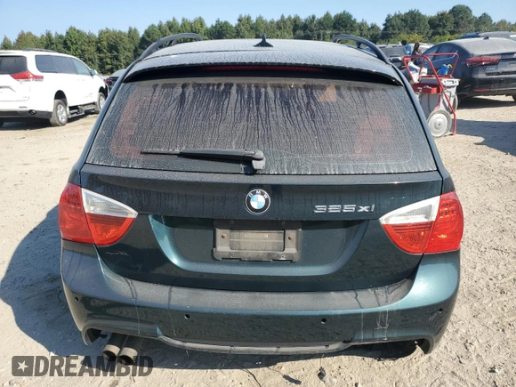 2006 BMW 3 Series 325xi with VIN WBAVT13556KW24039, listed as a Copart auction lot 73067464 with 108,749 mi miles and Salvage title. Bid and sale history available at DreamBid. Image 6.