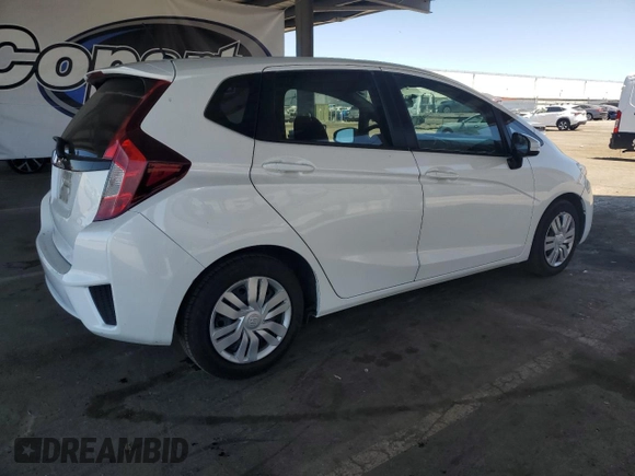 2016 Honda Fit LX with VIN JHMGK5H58GX031938, listed as a Copart auction lot 63101705 with 102,138 mi miles and Salvage title. Bid and sale history available at DreamBid. Image 3.