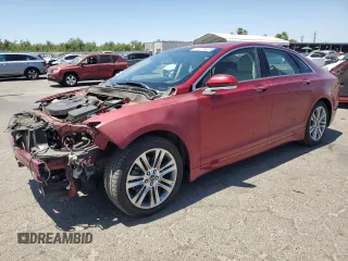 2015 Lincoln MKZ with VIN 3LN6L2G95FR618016, listed as a Copart auction lot 62378435 with 52,405 mi miles and Salvage title. Bid and sale history available at DreamBid. Image 1.