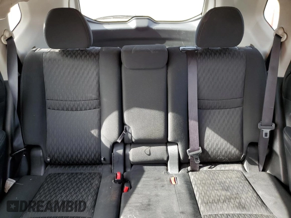 2017 Nissan Rogue SV with VIN KNMAT2MT6HP519312, listed as a Copart auction lot 53142215 with 155,958 mi miles and Salvage Title. Bid and sale history available at carsss.com. Image 10.