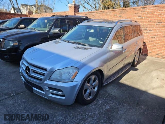 2012 Mercedes-Benz GL 450 with VIN 4JGBF7BE1CA777189, listed as a Copart auction lot 86546804 with 213,114 mi miles and Clean Title. Bid and sale history available at DreamBid. Image 2.