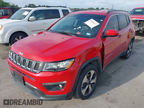 2017 Jeep Compass Latitude с VIN 3C4NJCBB6HT669102, выставлен на аукционе IAAI как лот 42084147 с пробегом 112 972 миль миль и . История ставок и продаж доступна на DreamBid. Изображение 18.