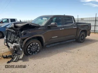 2024 Toyota Tundra Limited Hybrid with VIN 5TFJC5DBXRX057850, listed as a Copart auction lot 55224795 with 6,401 mi miles and Salvage title. Bid and sale history available at DreamBid. Image 1.