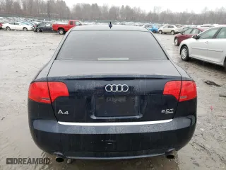 2008 Audi A4 2.0T with VIN WAUDF78E58A168390, listed as a Copart auction lot 83960454 with 156,852 mi miles and Salvage Title. Bid and sale history available at carsss.com. Image 6.
