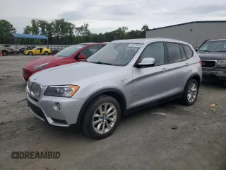 2014 BMW X3 xDrive28i z VIN 5UXWX9C54E0D12817, wystawiony jako Copart lot #55813625 z przebiegiem 120 115 mil mil oraz Szkoda całkowita • Salvage title. Historia ofert i sprzedaży dostępna na DreamBid. Obrazek 1.