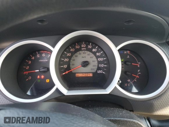 2011 Toyota Tacoma with VIN 5TFPX4EN4BX001068, listed as a Copart auction lot 43057445 with 143,341 mi miles and Salvage Title. Bid and sale history available at carsss.com. Image 9.