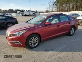 2016 Hyundai Sonata SE with VIN 5NPE24AF7GH360731, listed as a Copart auction lot 42288385 with 107,186 mi miles and Salvage Title. Bid and sale history available at carsss.com. Image 1.