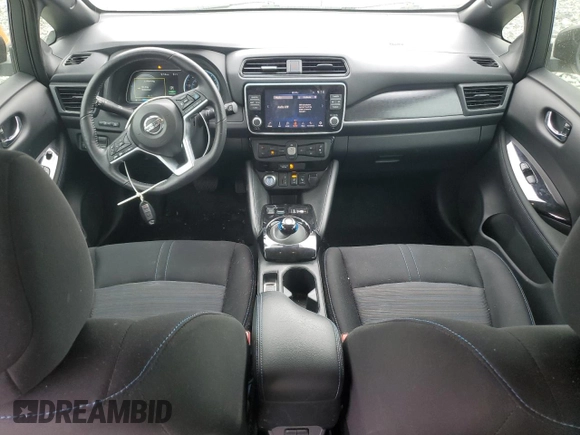 2022 Nissan LEAF SV Plus with VIN 1N4BZ1CV4NC559946, listed as a Copart auction lot 51489295 with 52,981 mi miles and Salvage Title. Bid and sale history available at DreamBid. Image 8.
