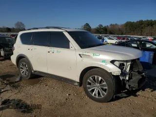2019 Nissan Armada SL with VIN JN8AY2ND8KX009550, listed as a Copart auction lot 48514635 with 158,707 mi miles and Salvage Title. Bid and sale history available at carsss.com. Image 4.