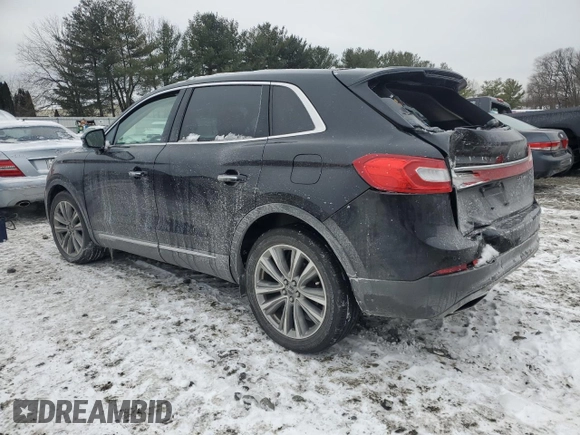 2017 Lincoln MKX Reserve with VIN 2LMPJ8LP8HBL38159, listed as a Copart auction lot 88976515 with 83,205 mi miles and Salvage title. Bid and sale history available at DreamBid. Image 2.