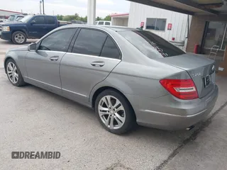 2013 Mercedes-Benz C 250 Sport with VIN WDDGF4HB3DR243125, listed as a IAAI auction lot 42143454 with 122,462 mi miles and . Bid and sale history available at carsss.com. Image 3.