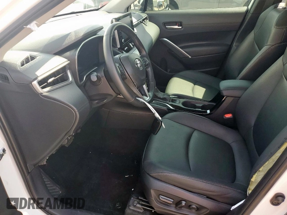 2022 Toyota Corolla Cross XLE with VIN 7MUDAAAG2NV013780, listed as a Copart auction lot 53491285 with 42,456 mi miles and Salvage title. Bid and sale history available at DreamBid. Image 7.